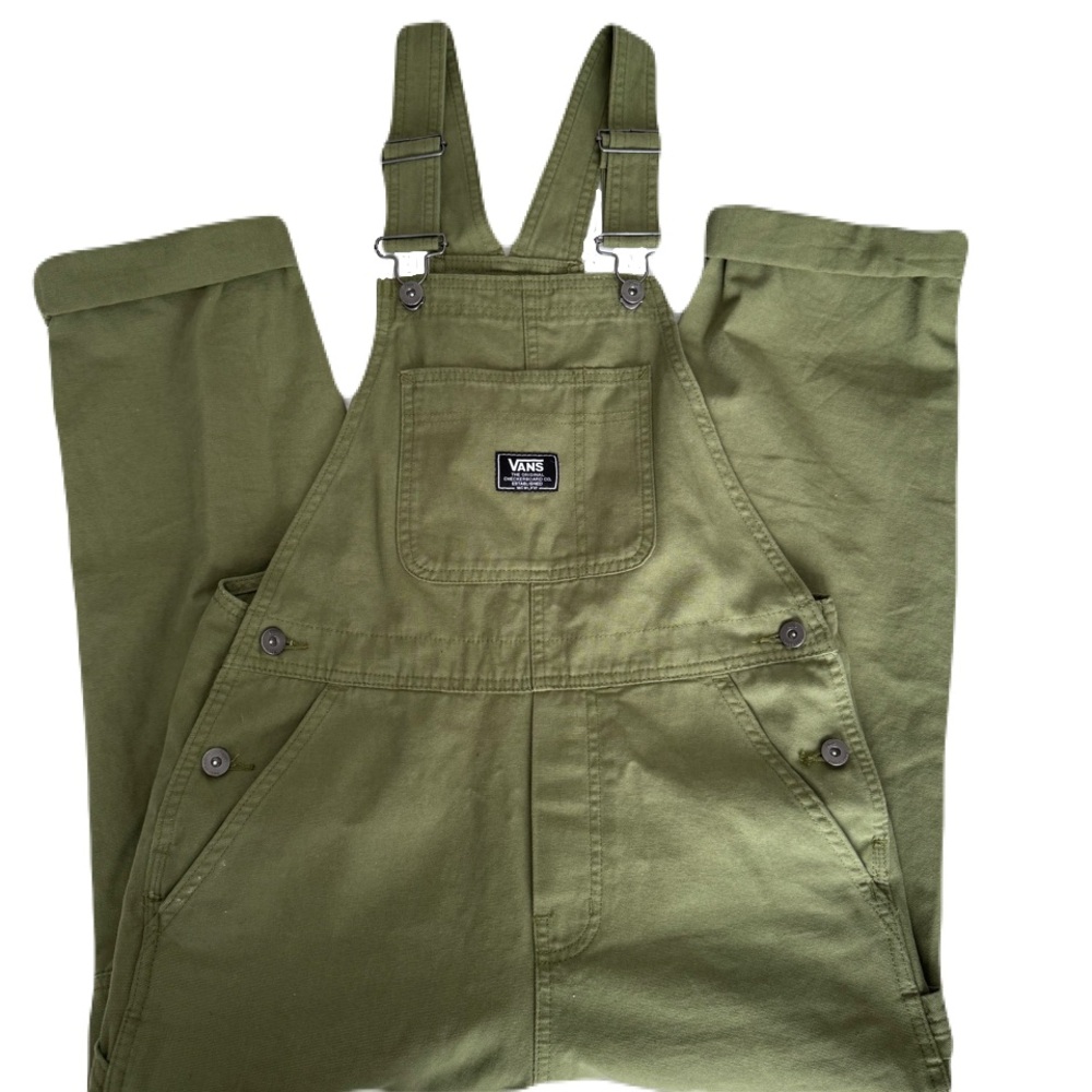 Vans Women’s Olive Green Overalls